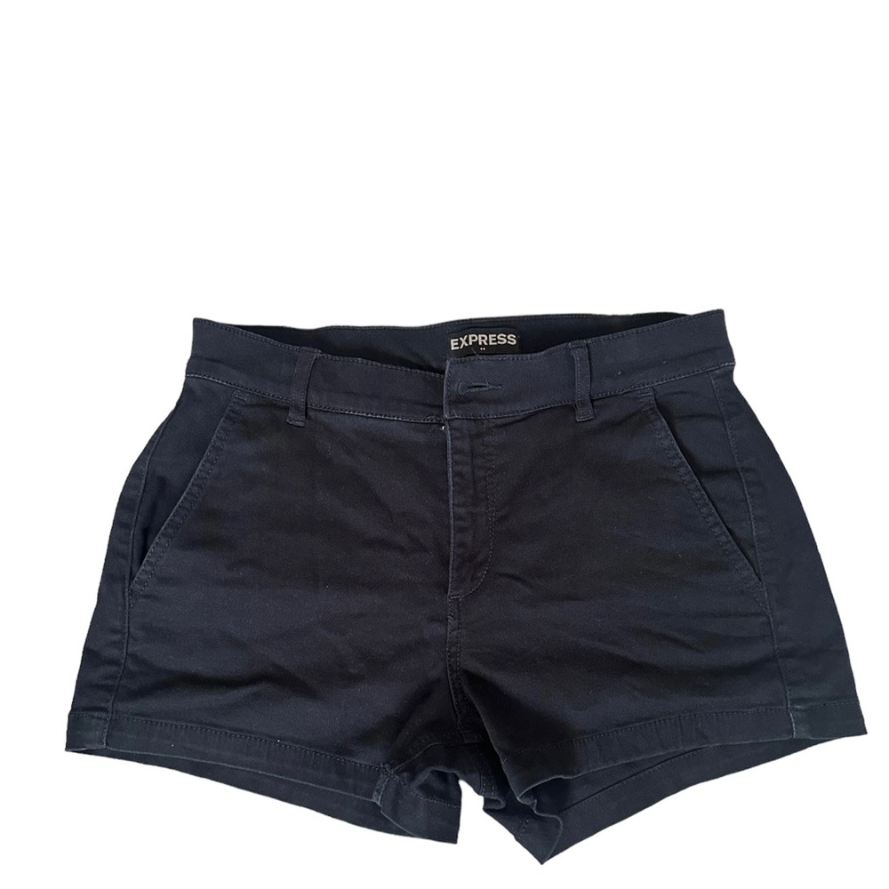 Express size 0 chinos, black